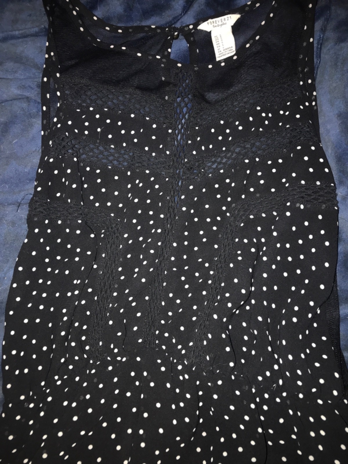 Polkadotted dress