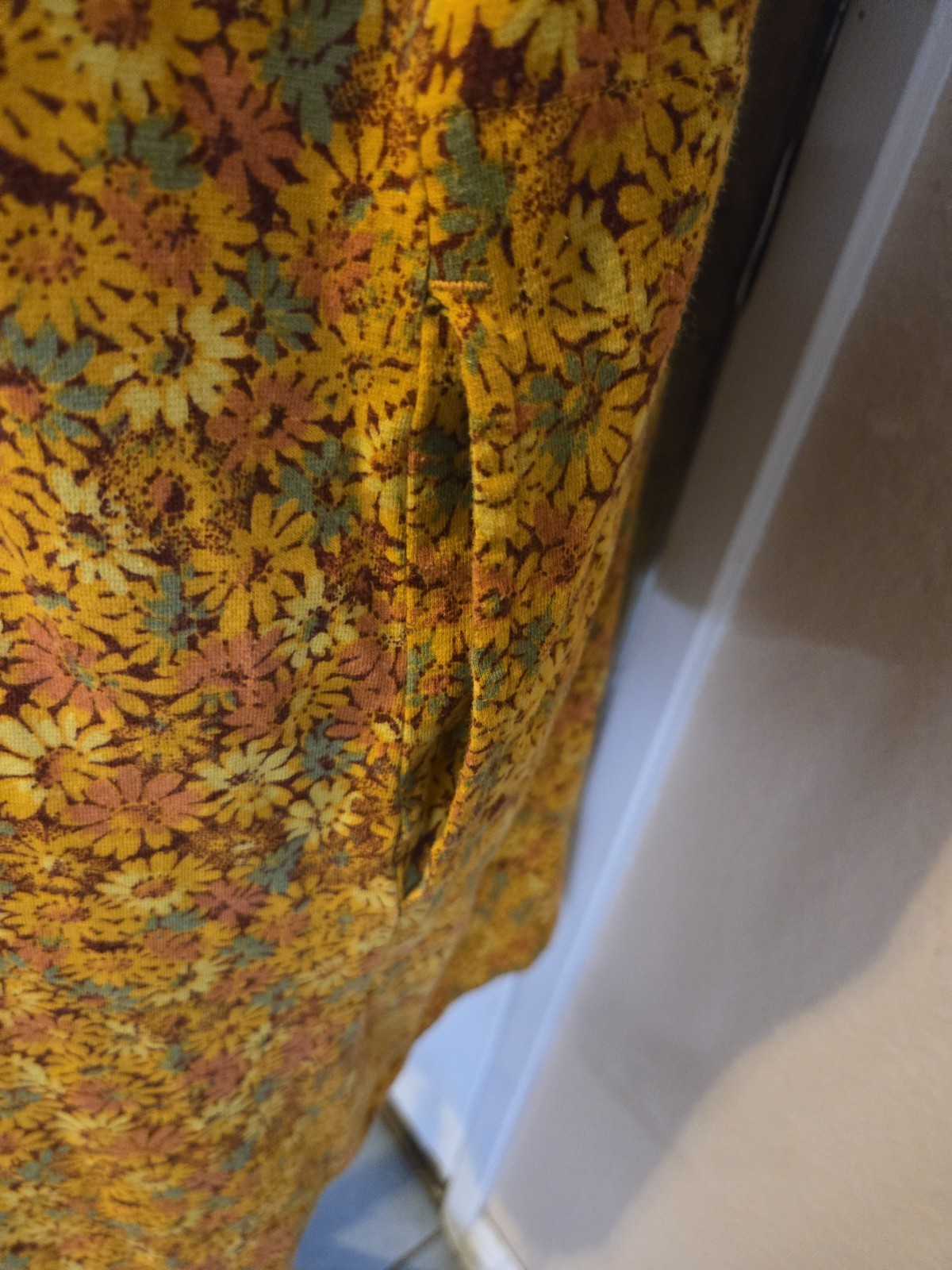 Toad&Co Women’s Yellow Floral Windmere II Dress Size XL Short Sleeve