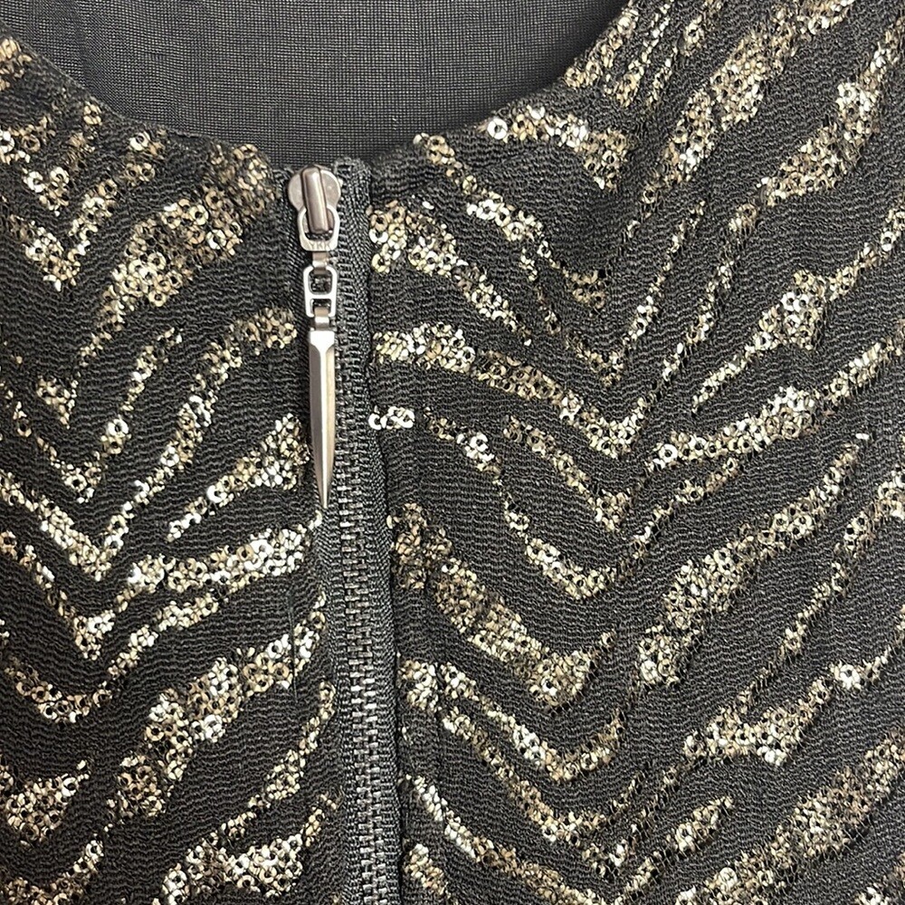 Revolve Hunt no more Dress Womens Medium beaded sequined fit and flare lace mini