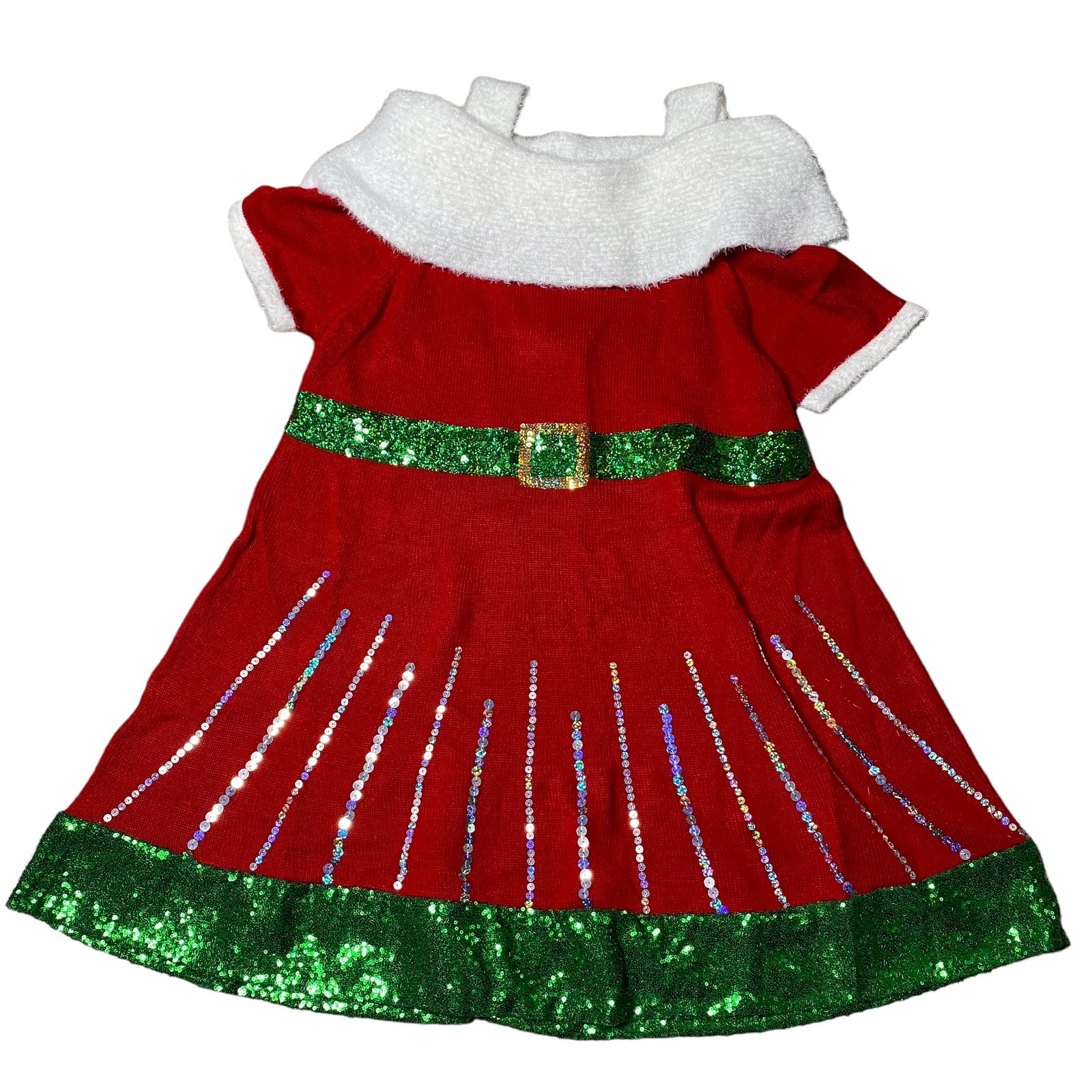 United States Sweaters Mrs. Santa Claus Dress Holiday Christmas Size Xlarge New