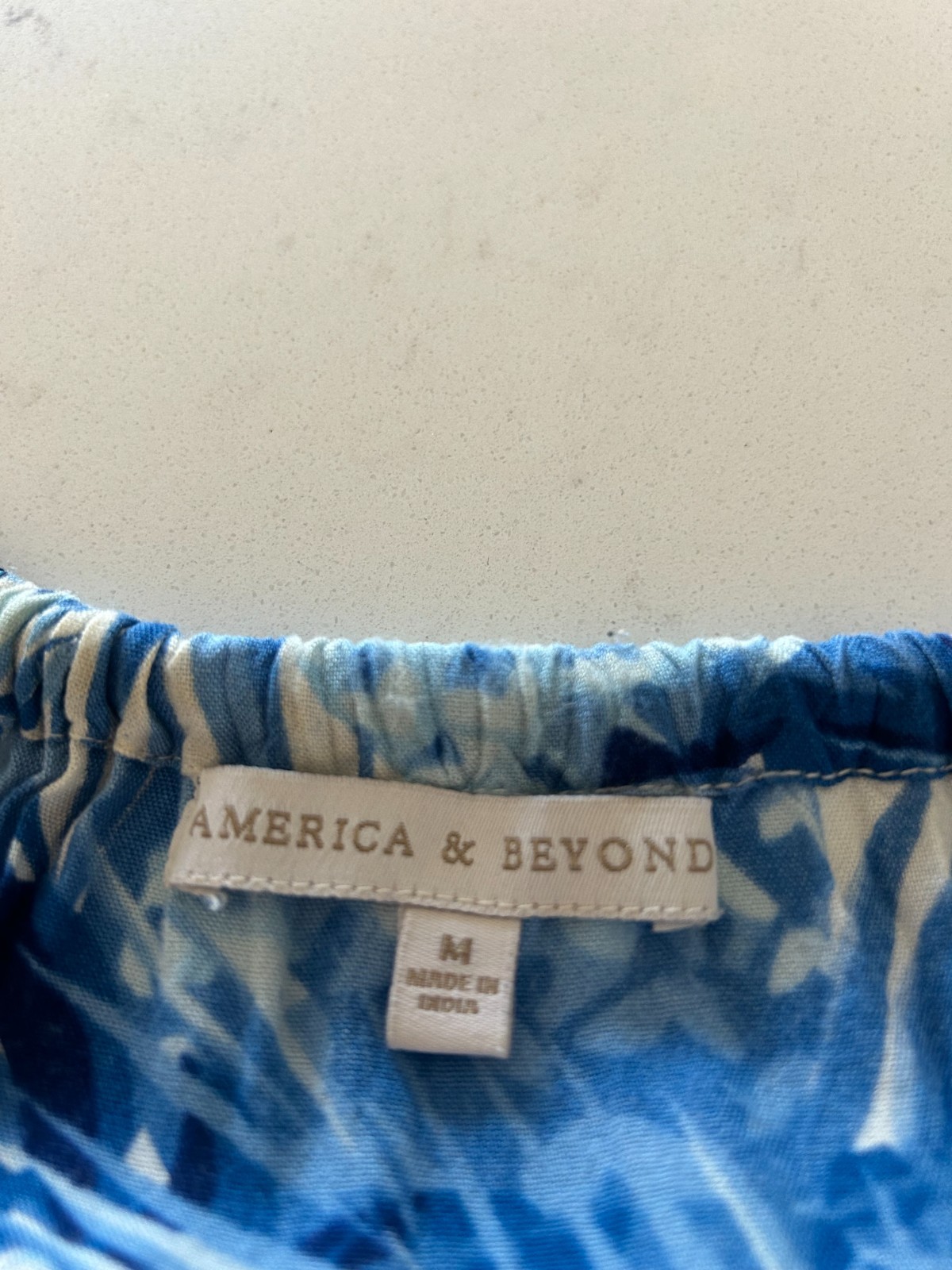 America & Beyond Maxi Sleeveless Dress Size M Pre-Owned – Good Condition