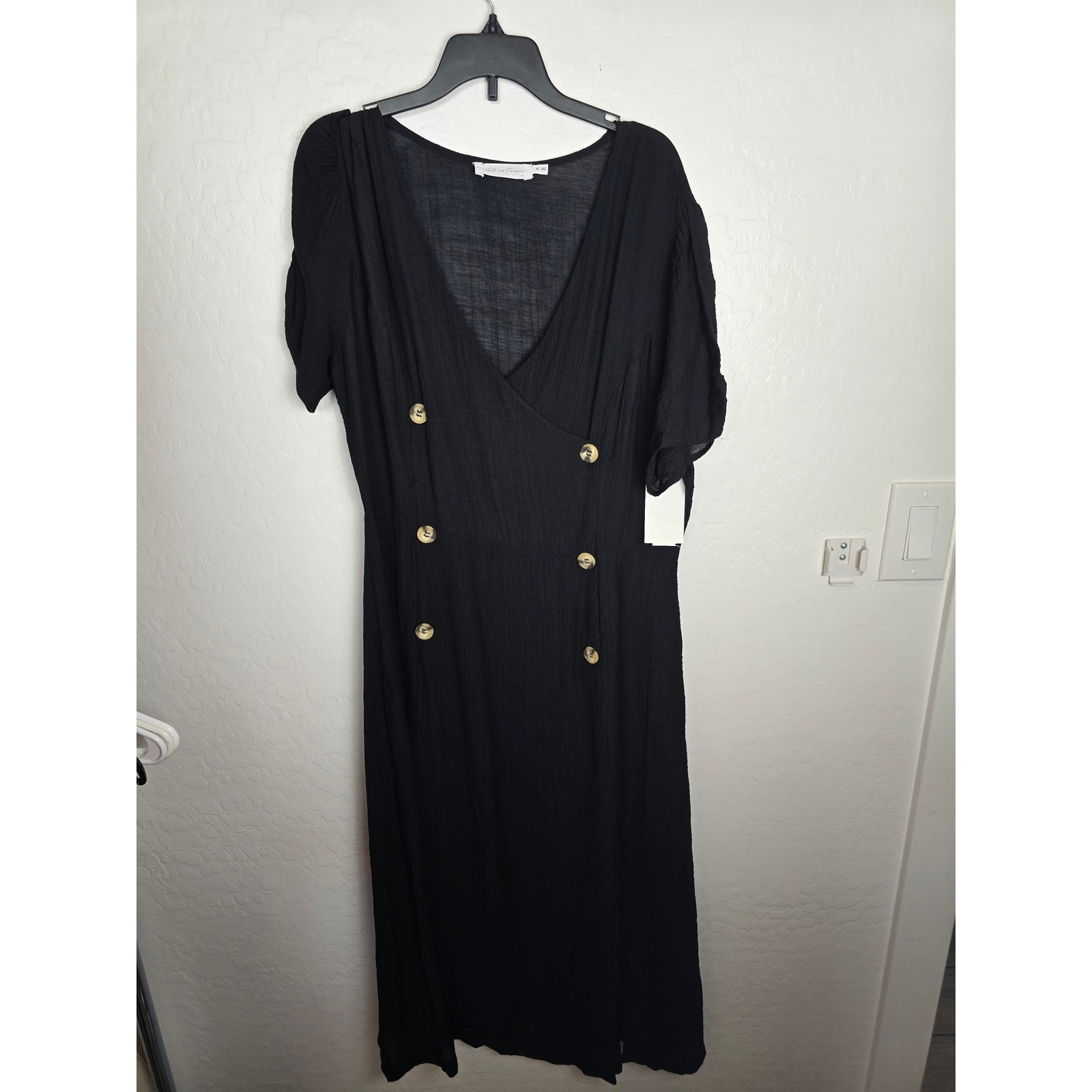 All in Favor NWT Black Dress size XL