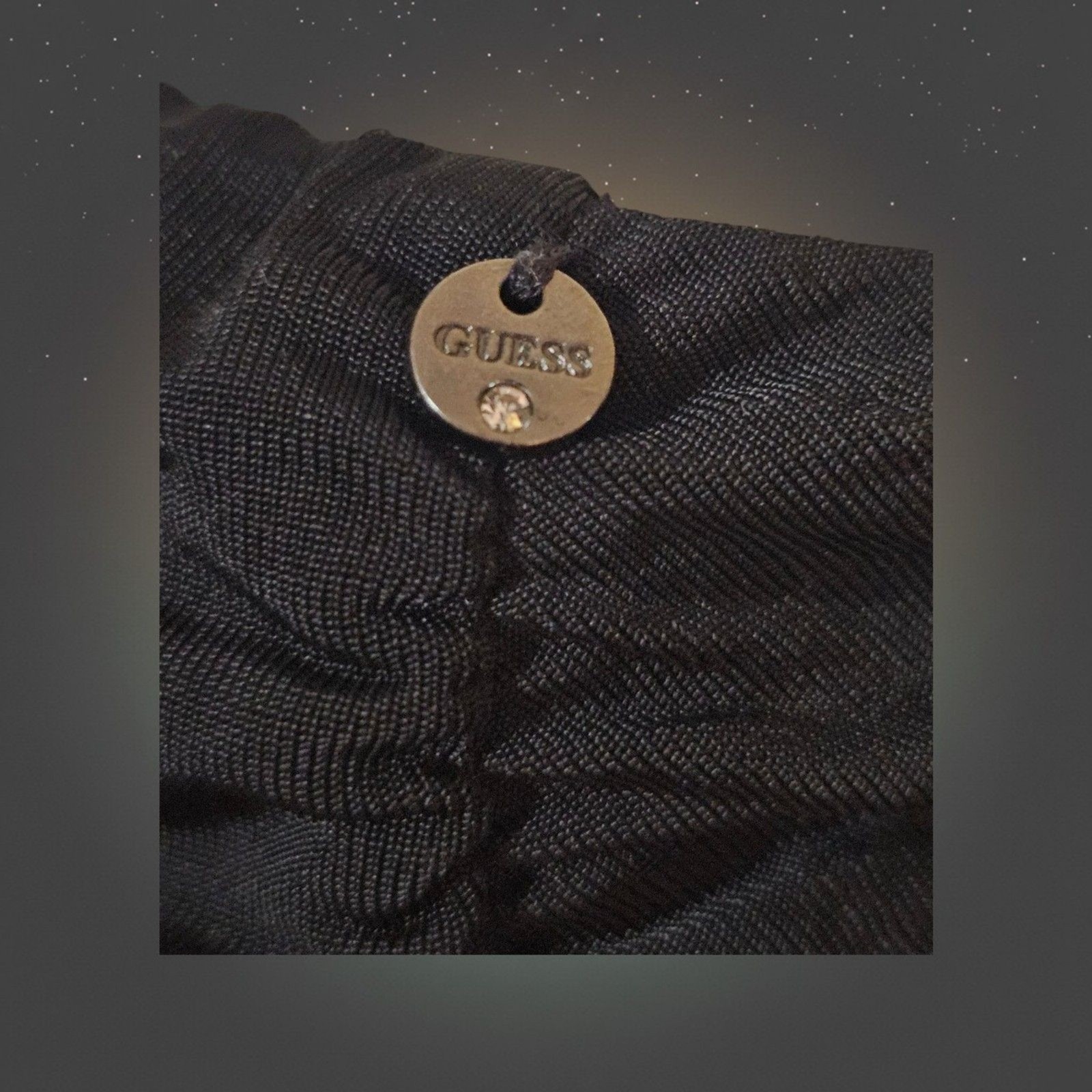 Guess Black Strapless Ruched Bodycon Mini Dress Womens Size M
