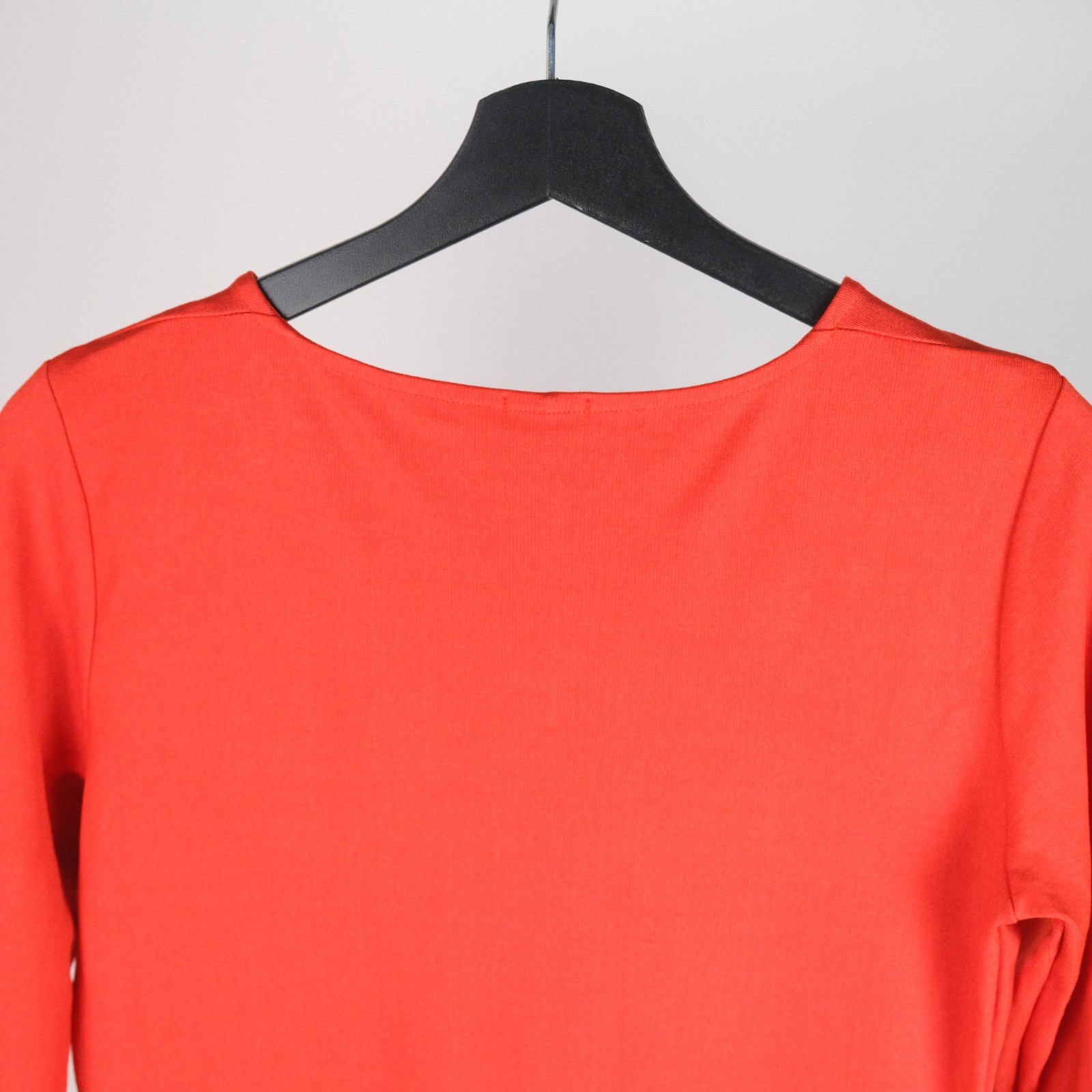 Filippa K Red Stretch Jersey Classic Corporate Christi Midsleeve Dress Size M
