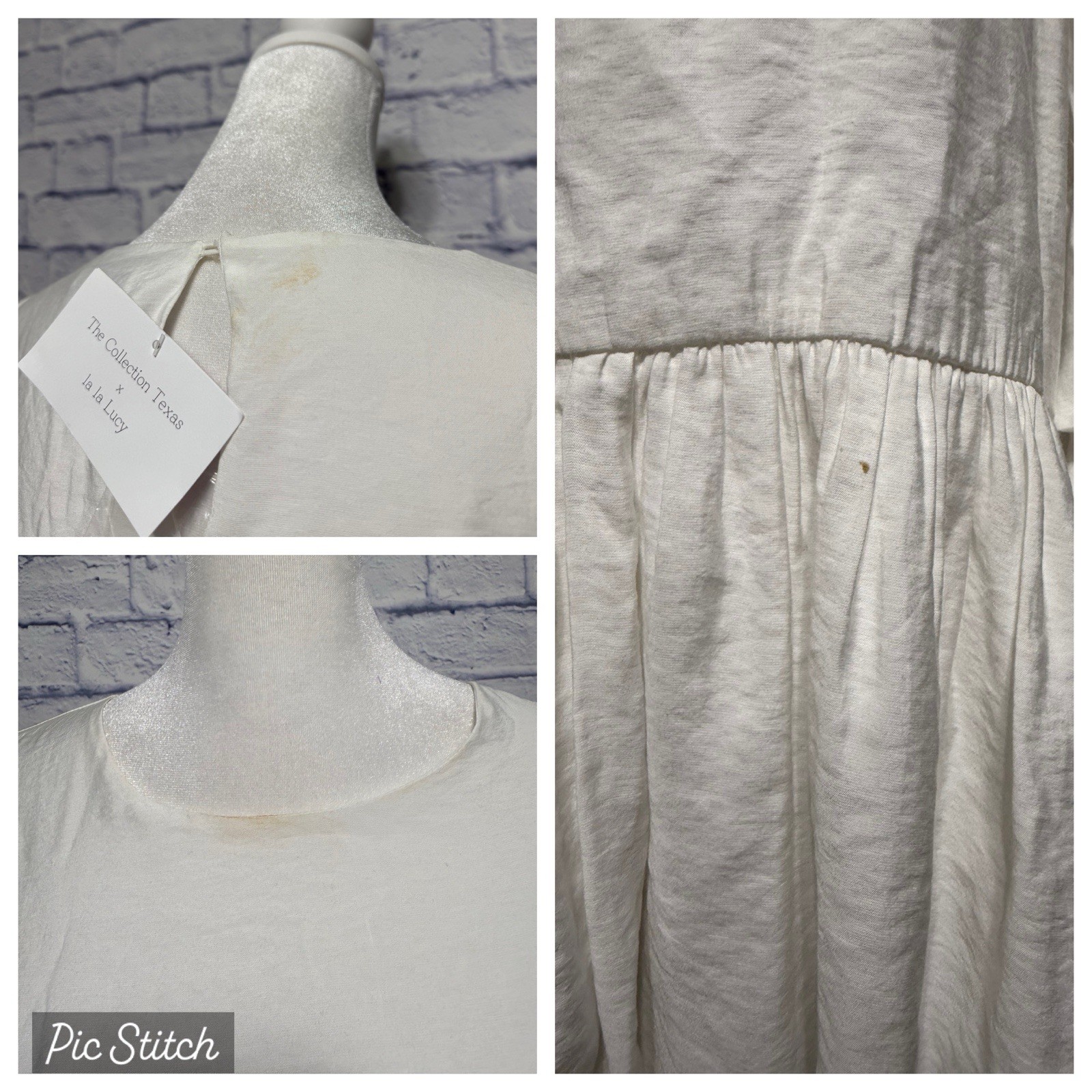 New with flaws English factory Texas collection x la la Lucy dress