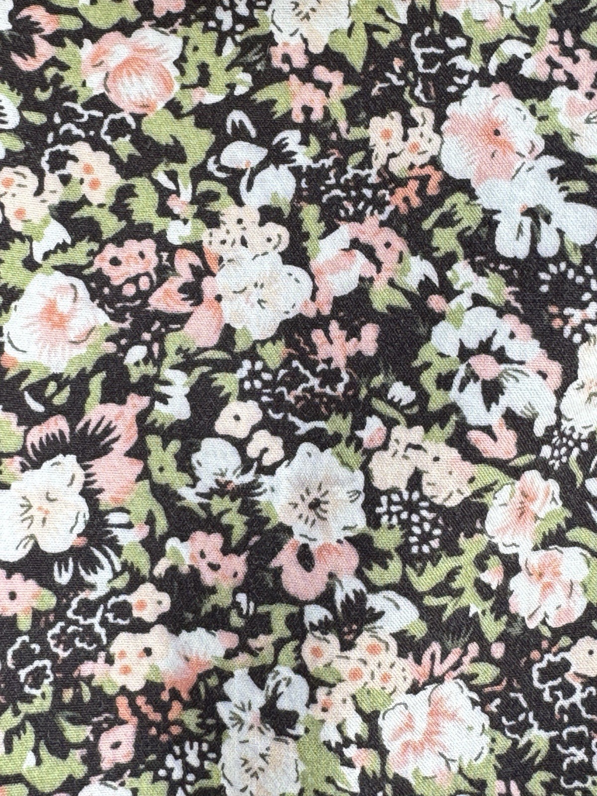 Levi’s Floral Cottagecore Mini Dress Women’s Small Cotton Puff Sleeve Prairie
