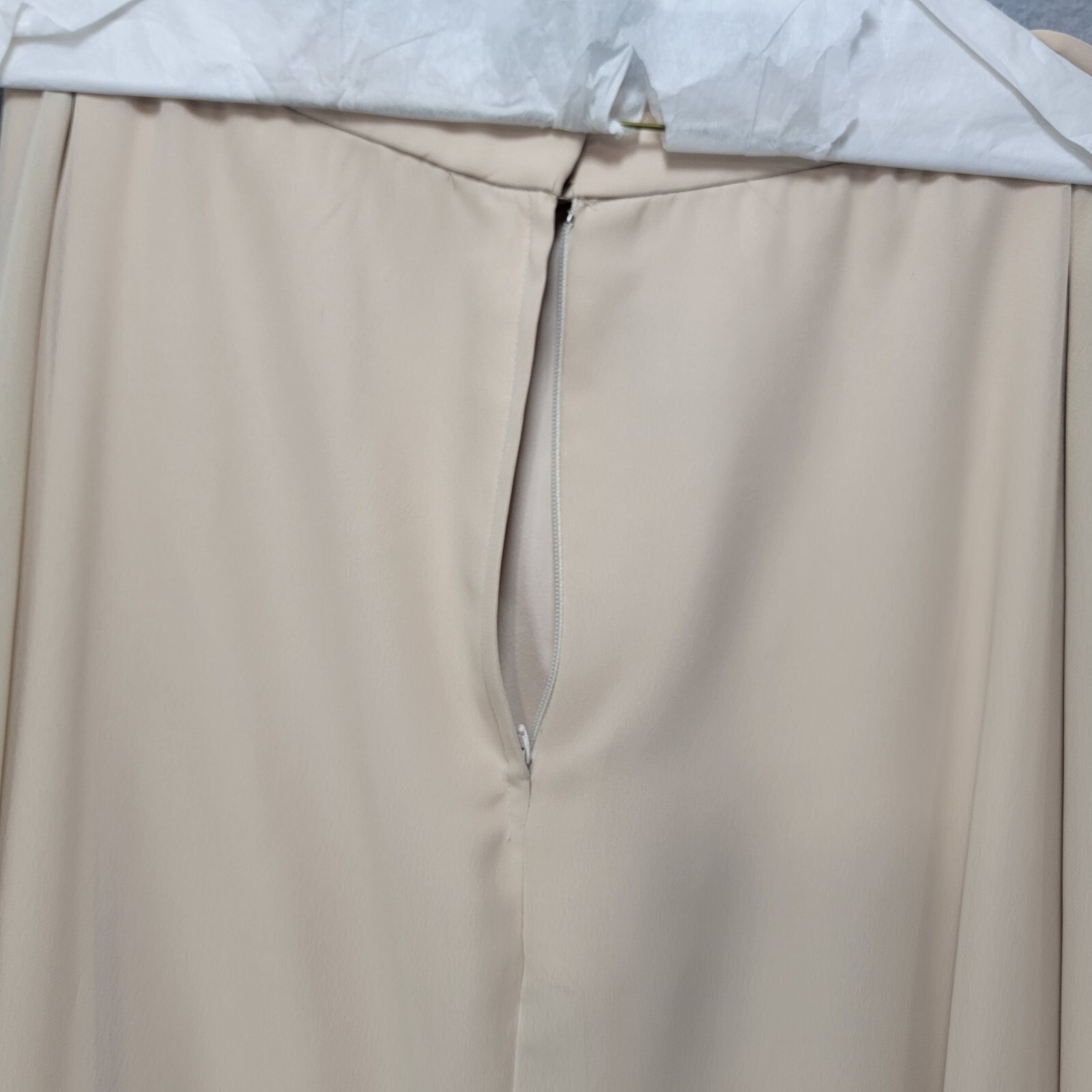 Vtg Bill Levkoff Evening Maxi Skirt Set Womens 14 Satin Chiffon Flowy Wedding
