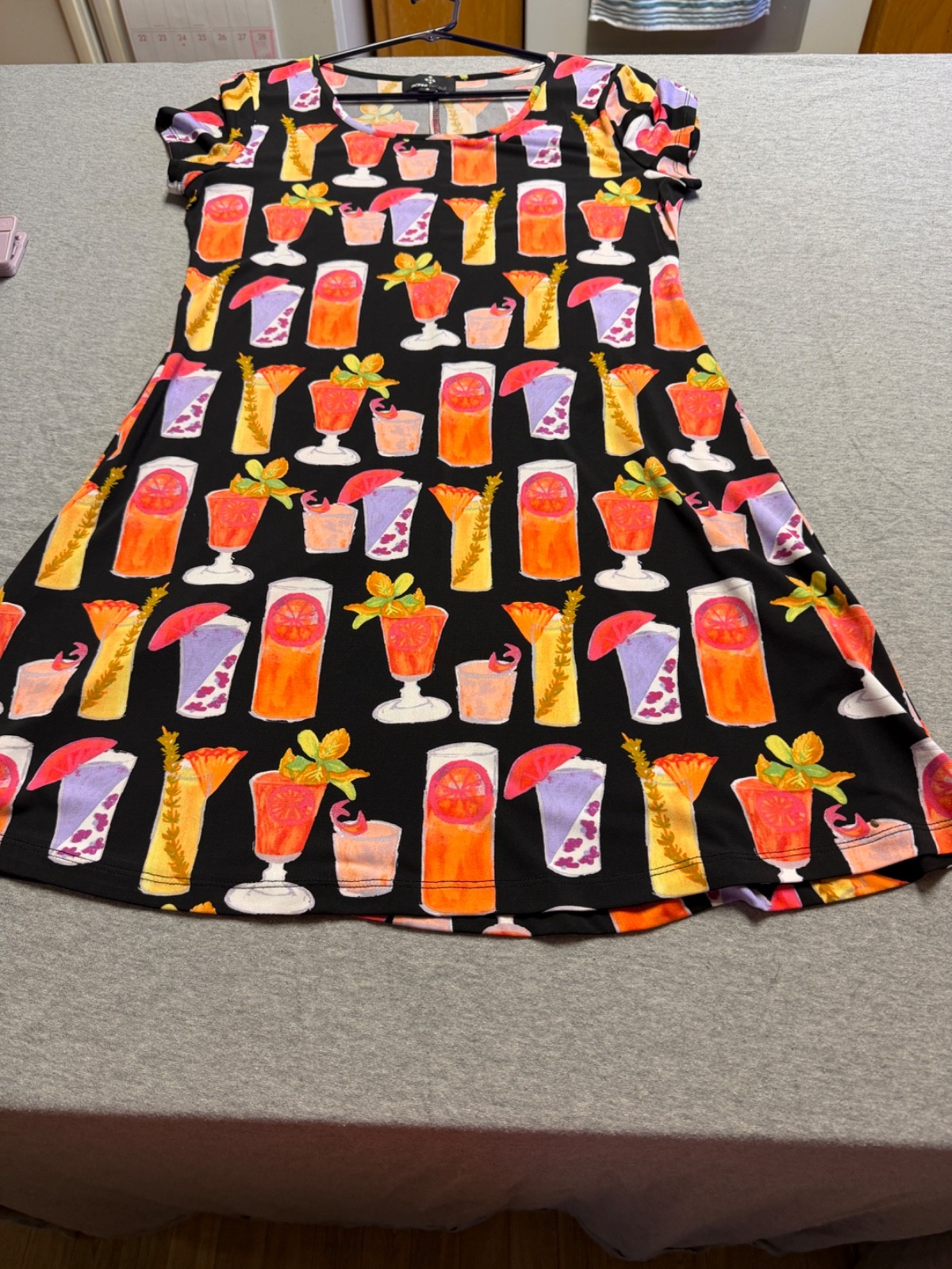 Ronnie Nicole Cocktail Print Dress Size 6
