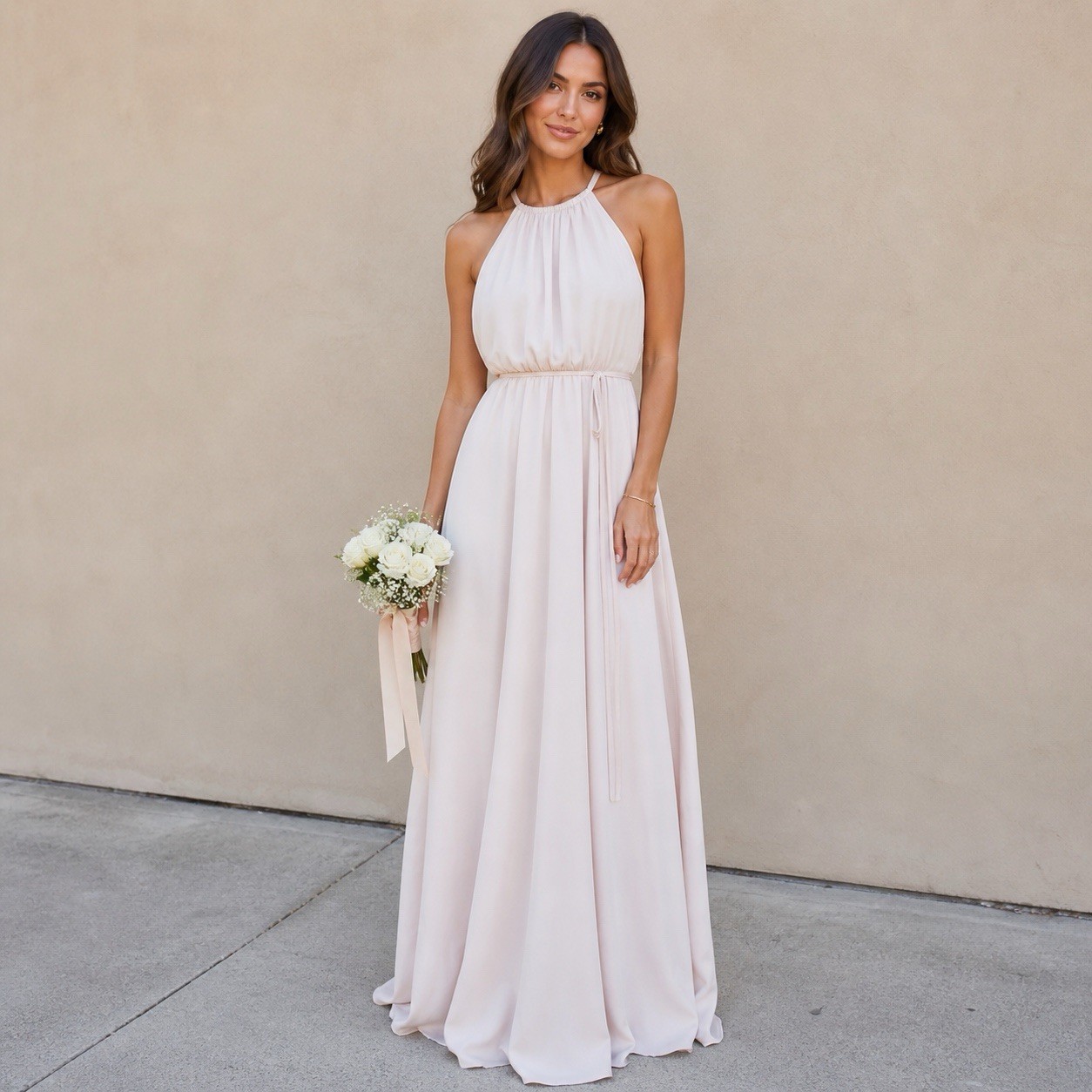 Show me your mumu amanda maxi dress, Size L, $185 New June Sale
