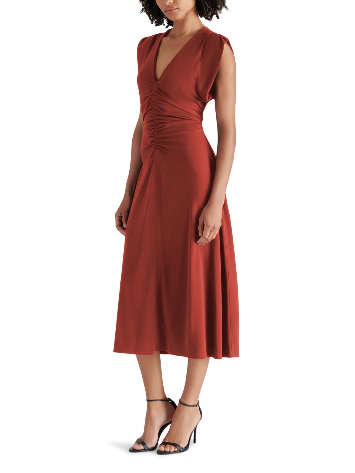 Steve Madden Apparel Women’s Honey Dress Brown XS
