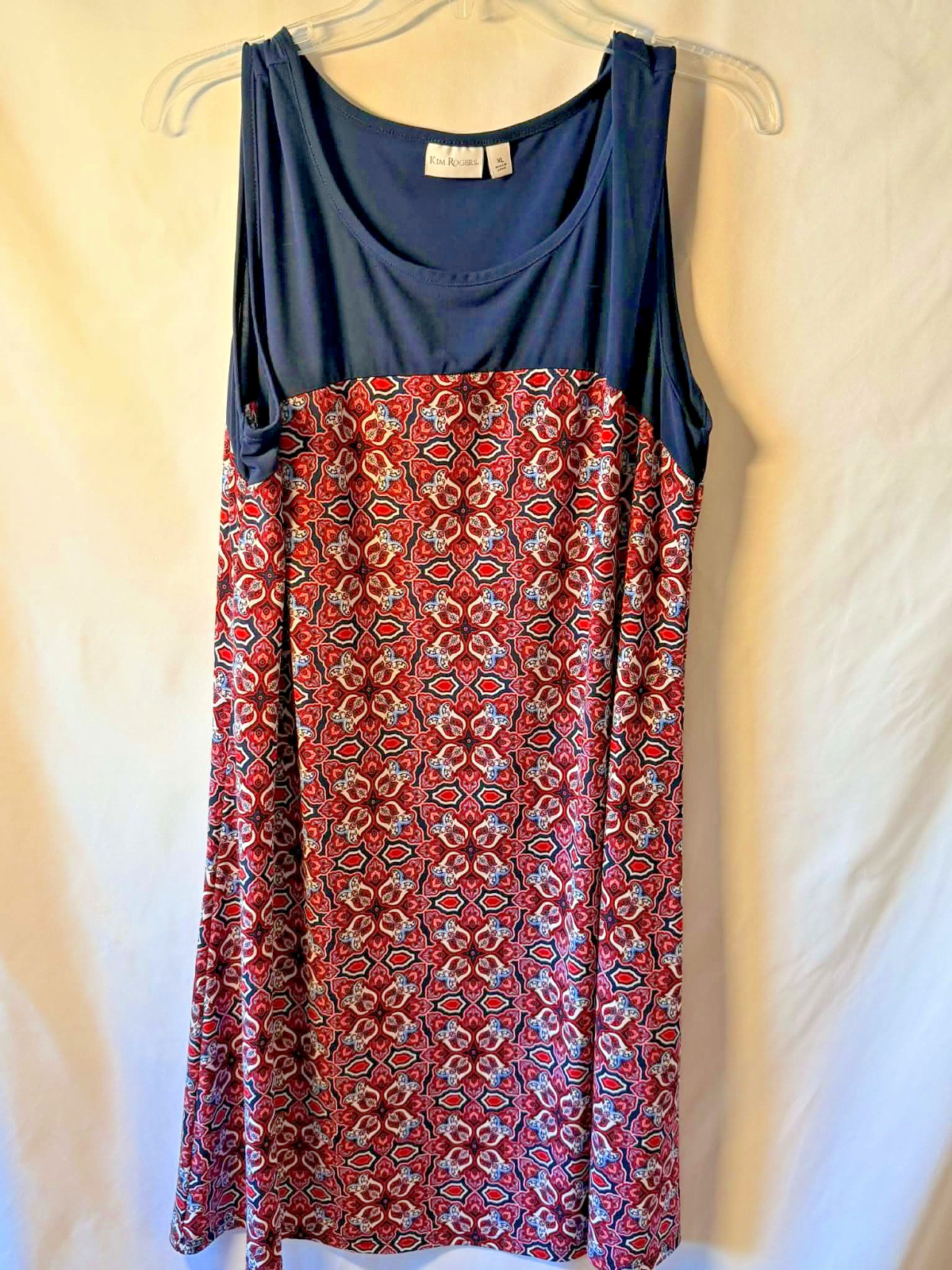 Sleeveless A-line dress from Kim Rogers, Size XL
