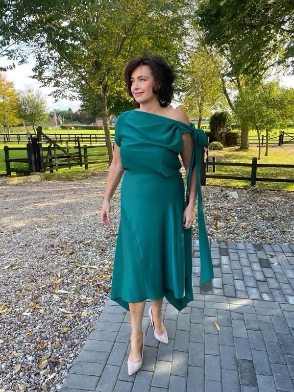 Kevan Jon Didi Dress – jade green BNWT Size 18
