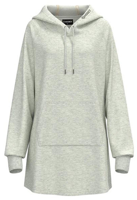Hooey Women’s Heather Grey Corpus Hoody Dress – HH1390GY
