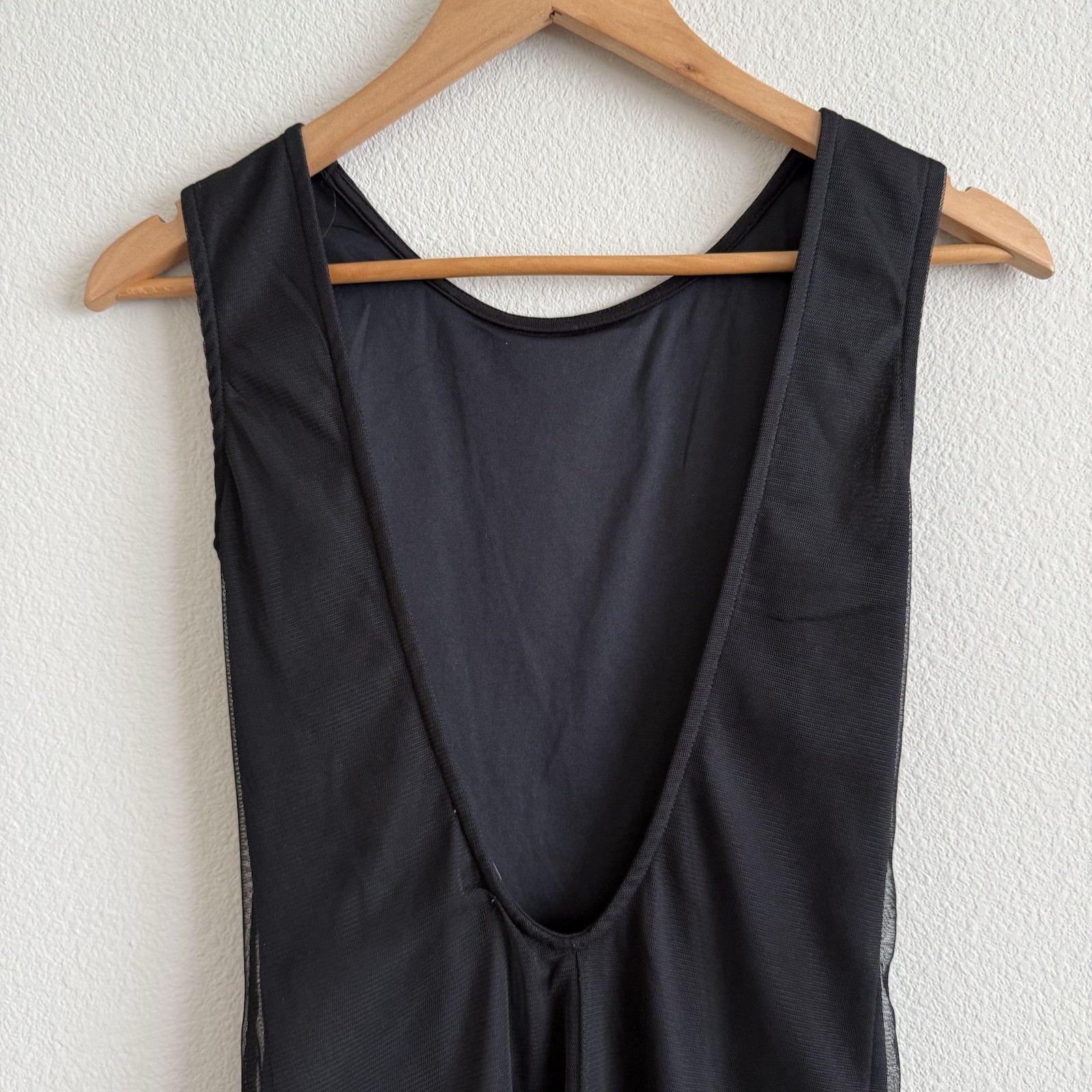 Zara Black Lace Backless Mini Dress Womens Medium Whimsigoth Dark Fairy Grunge