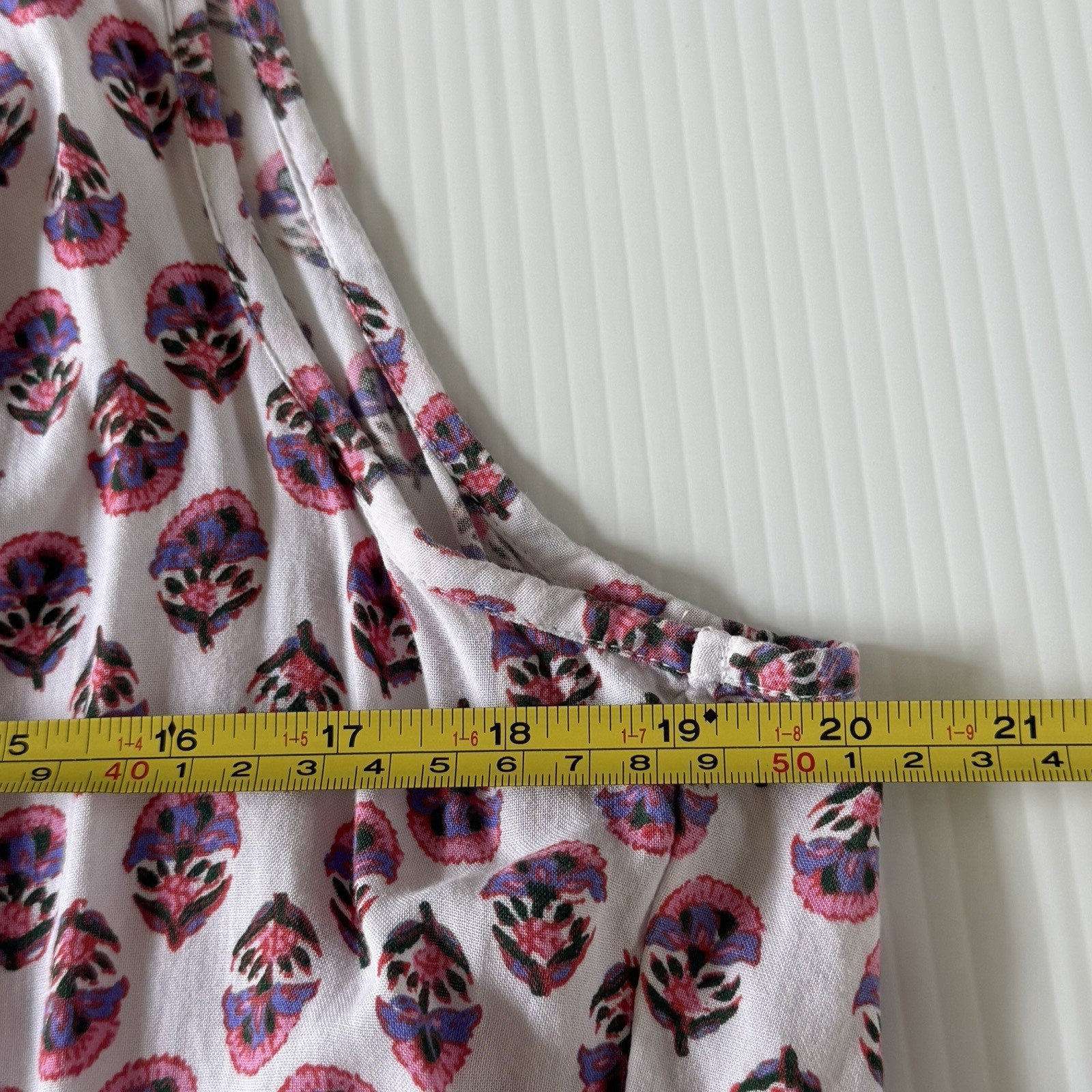Chelsea & Theodore Boho Pink Maxi Dress Women’s XL Sleevless Tiered Mixed Prints
