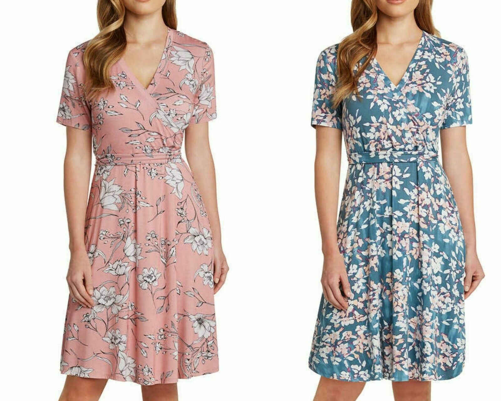 Matty M Ladies’ Faux Wrap Dress