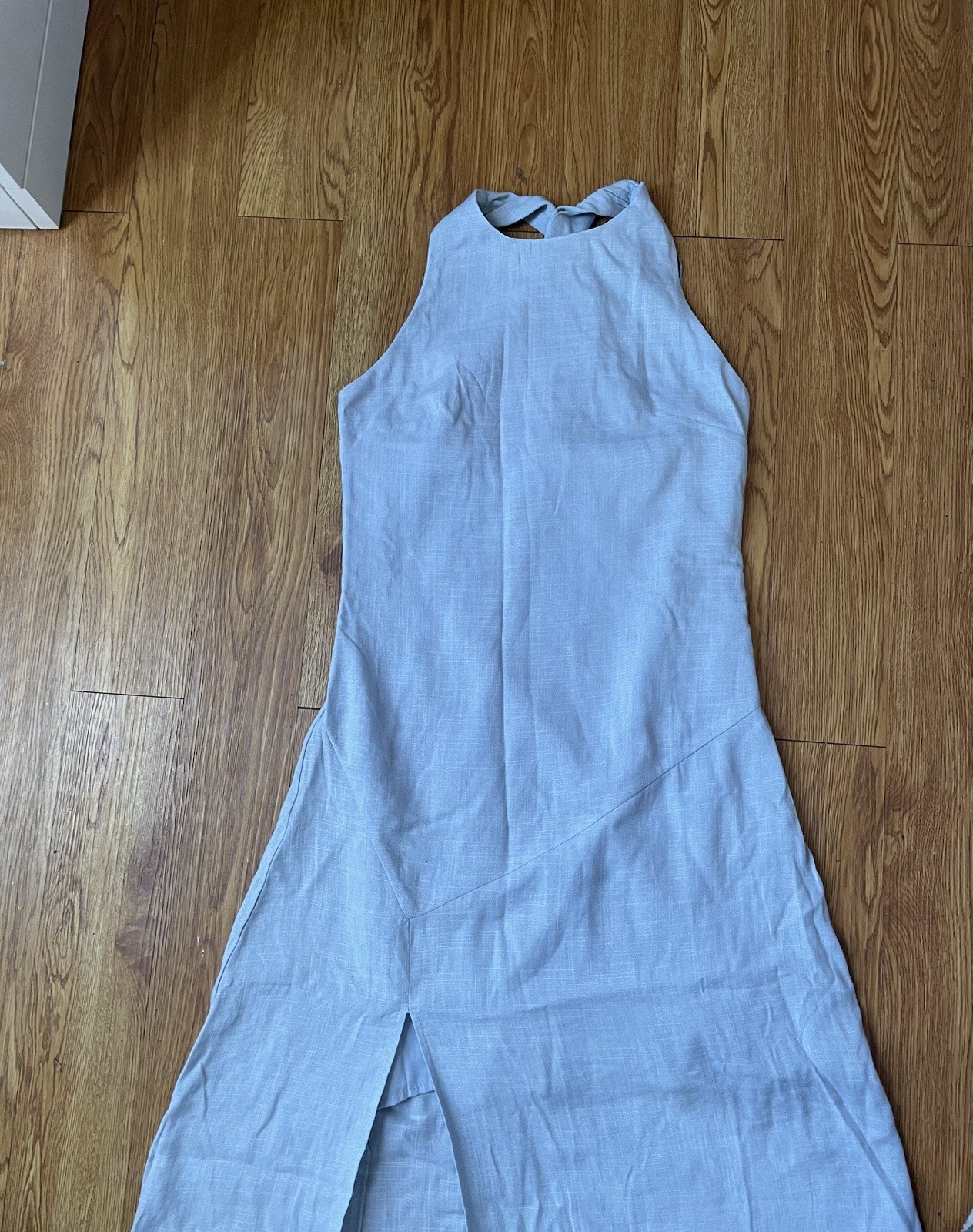 Mango Cross Back Flowing Dress NWT Size XS