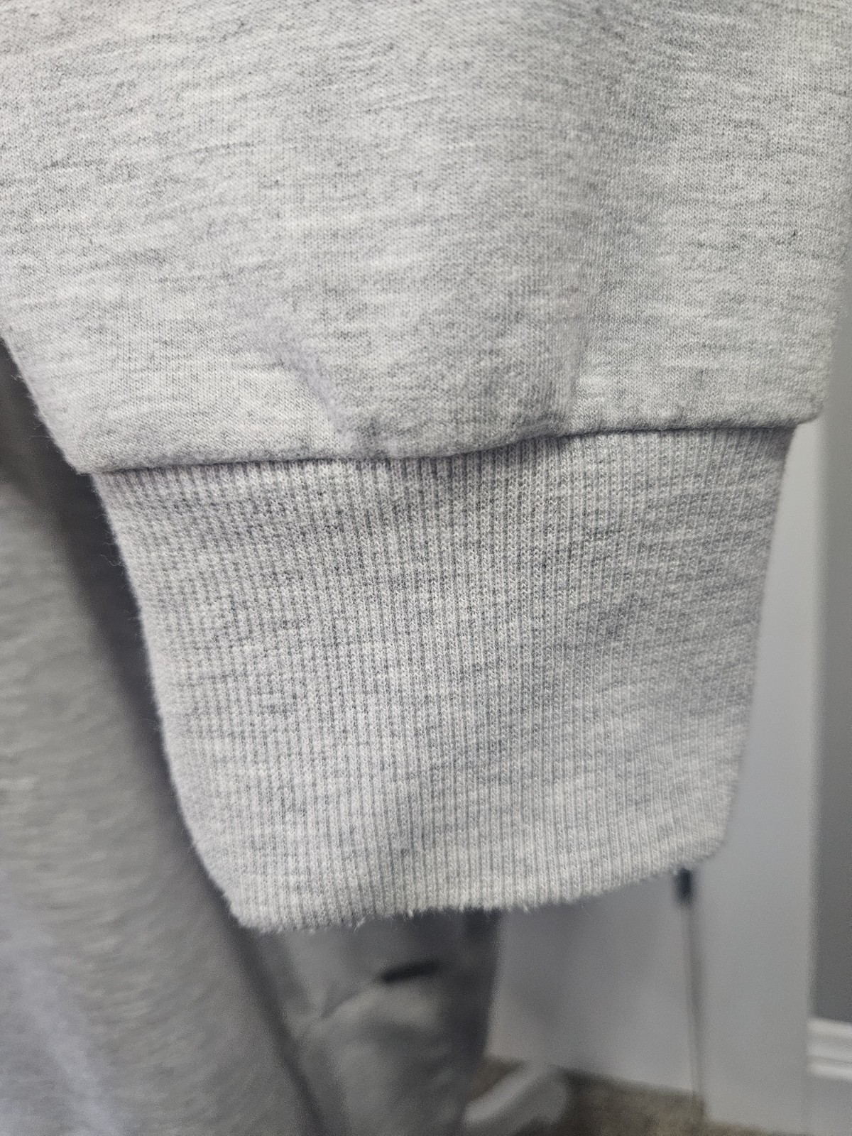 Ellen Tracey Heather Grey Cuff Long Sleeves Sweater Dress
