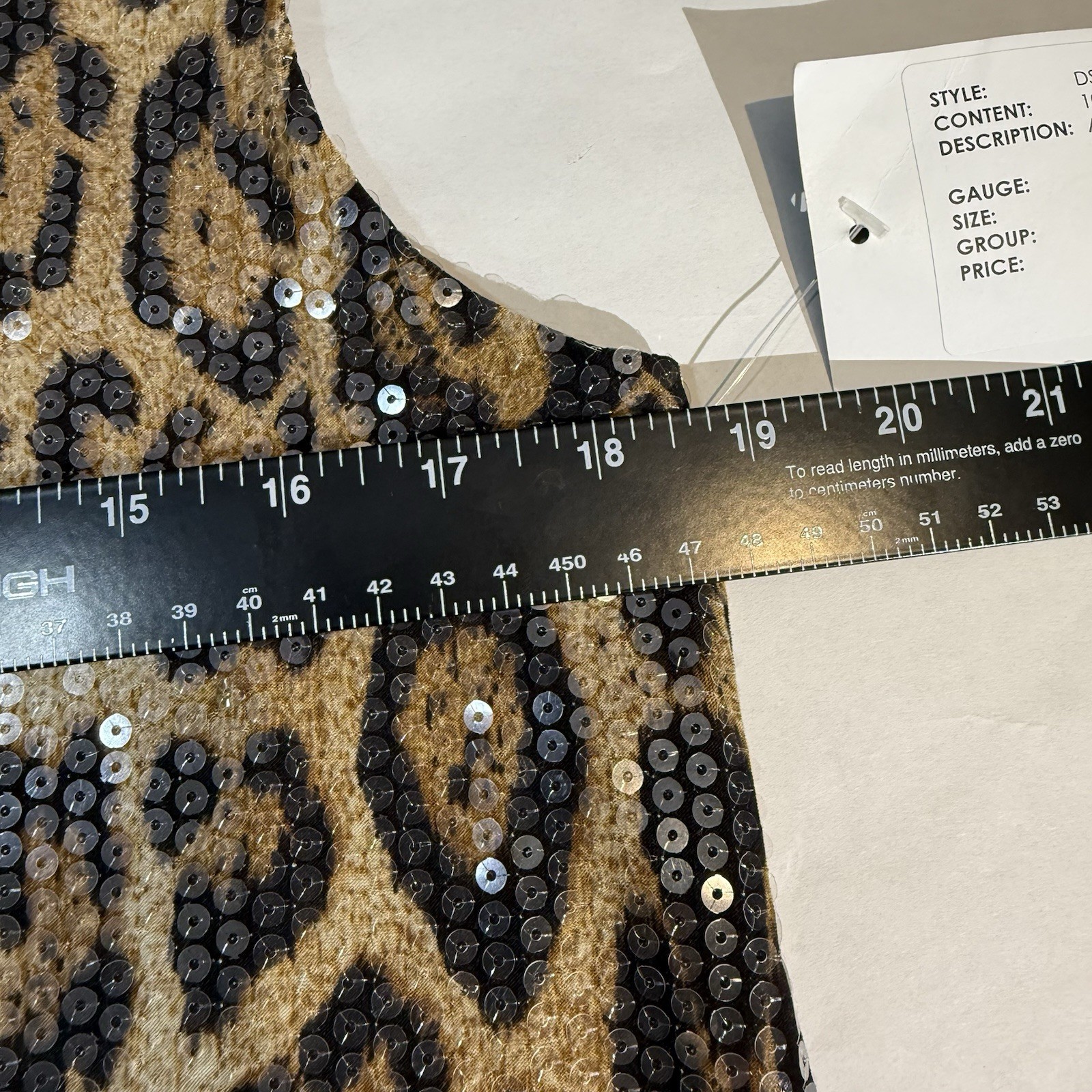 NWT- Women’s “PRESS Dress” Leopard Print Sequins Mini Dress-Sleeveless. Festival