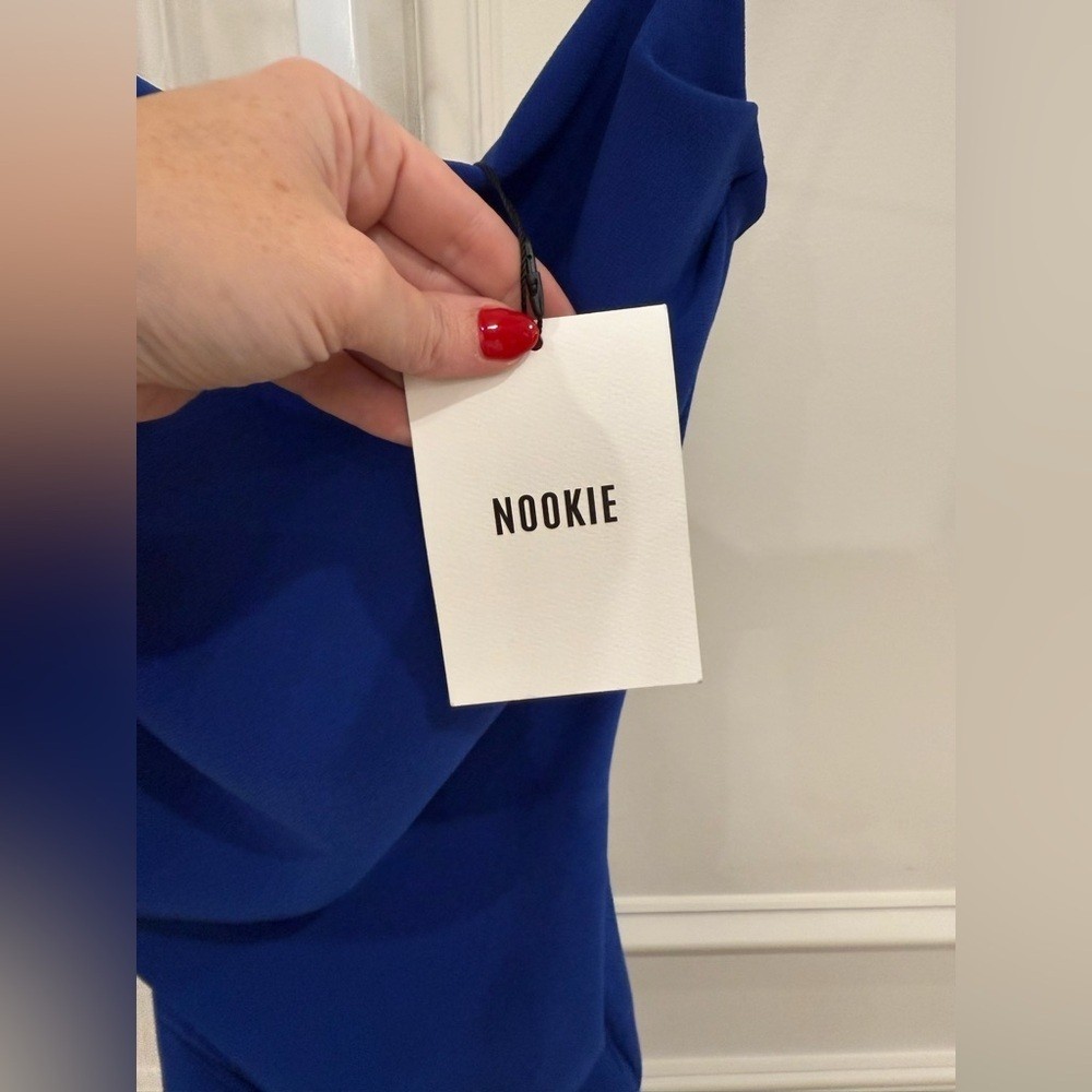 NWT Nookie Tease Mini Dress in Royal