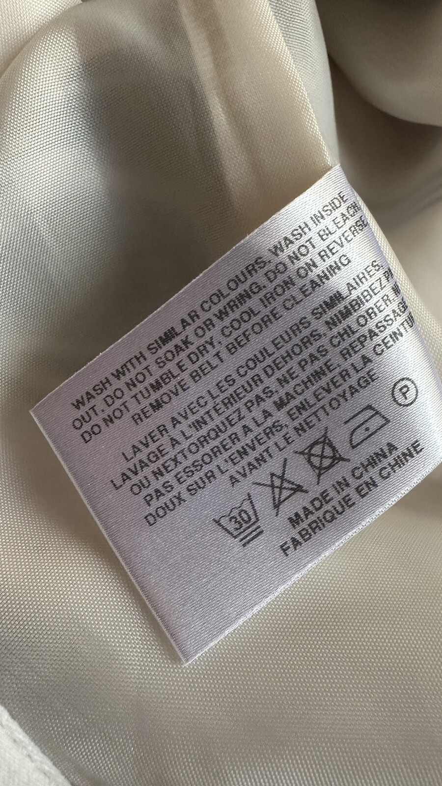 Precis cream & black tulip patterned cotton mix lined occasion dress Size 8
