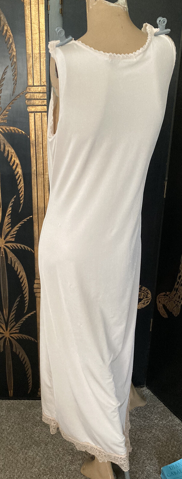 Michal Negrin Pale Pink Camisol Slip Dress Size L