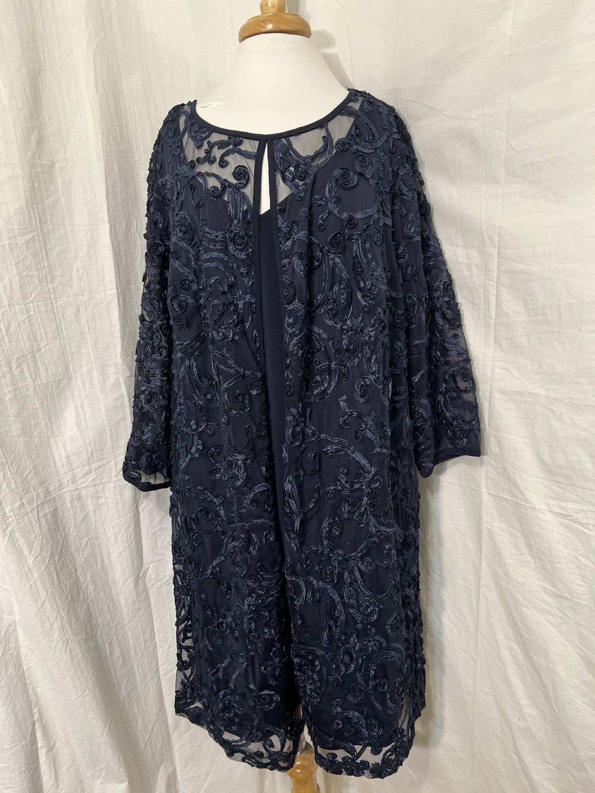 Connected Apparel Women Jacket Dress Size 18W Made In Sri Lanka