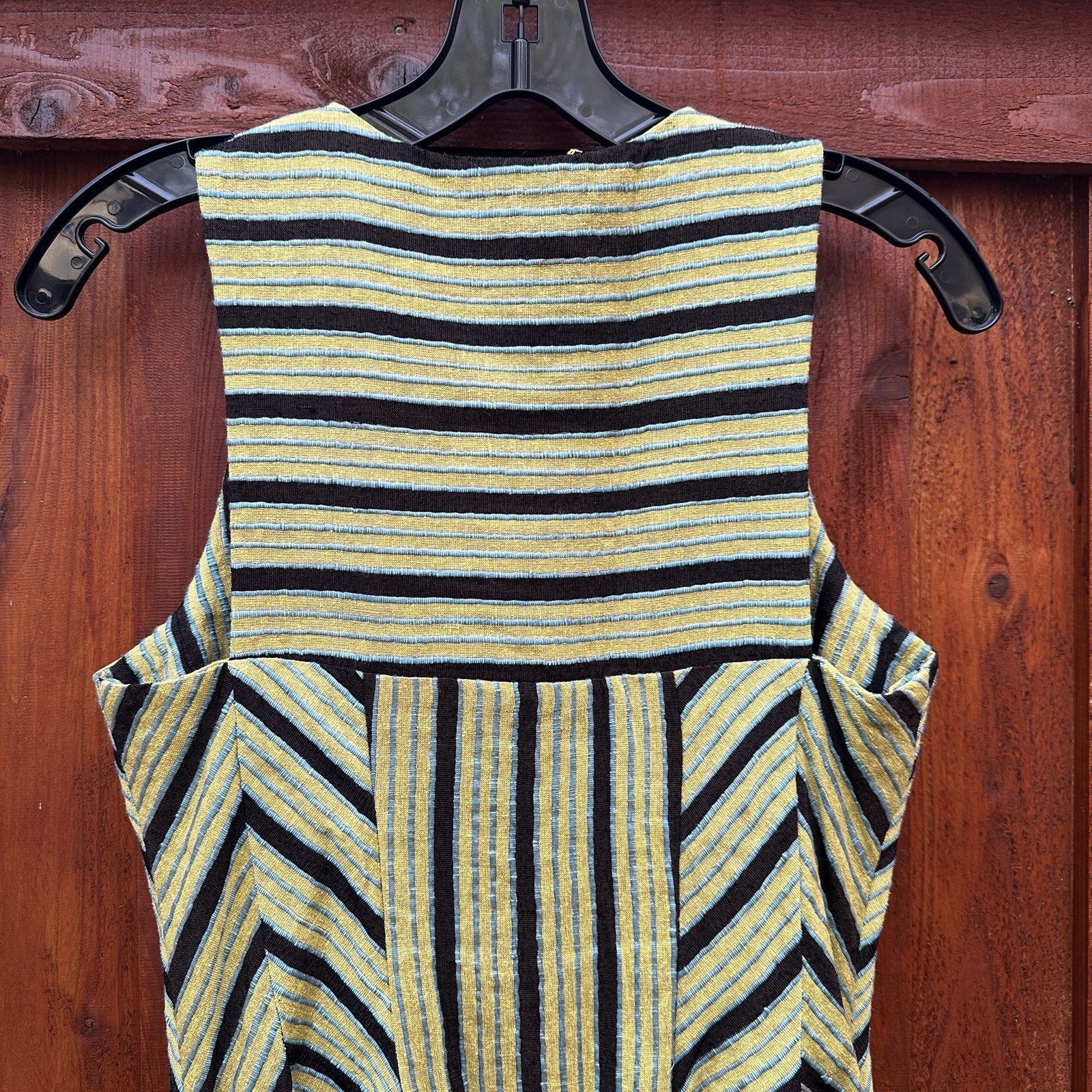 Opening Ceremony Striped Flare Dress Size 2 Skater Style Sleeveless