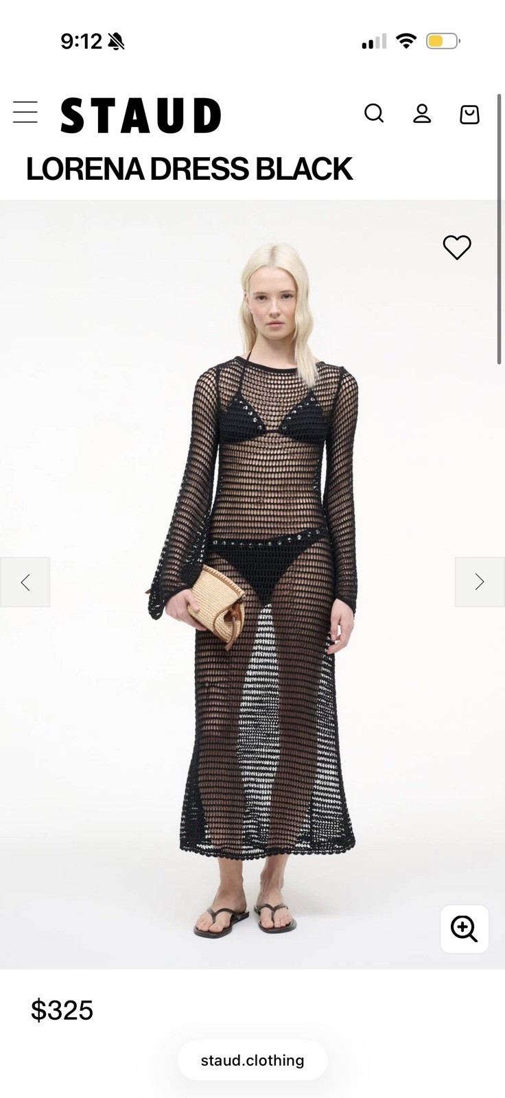 STAUD Lorena Dress