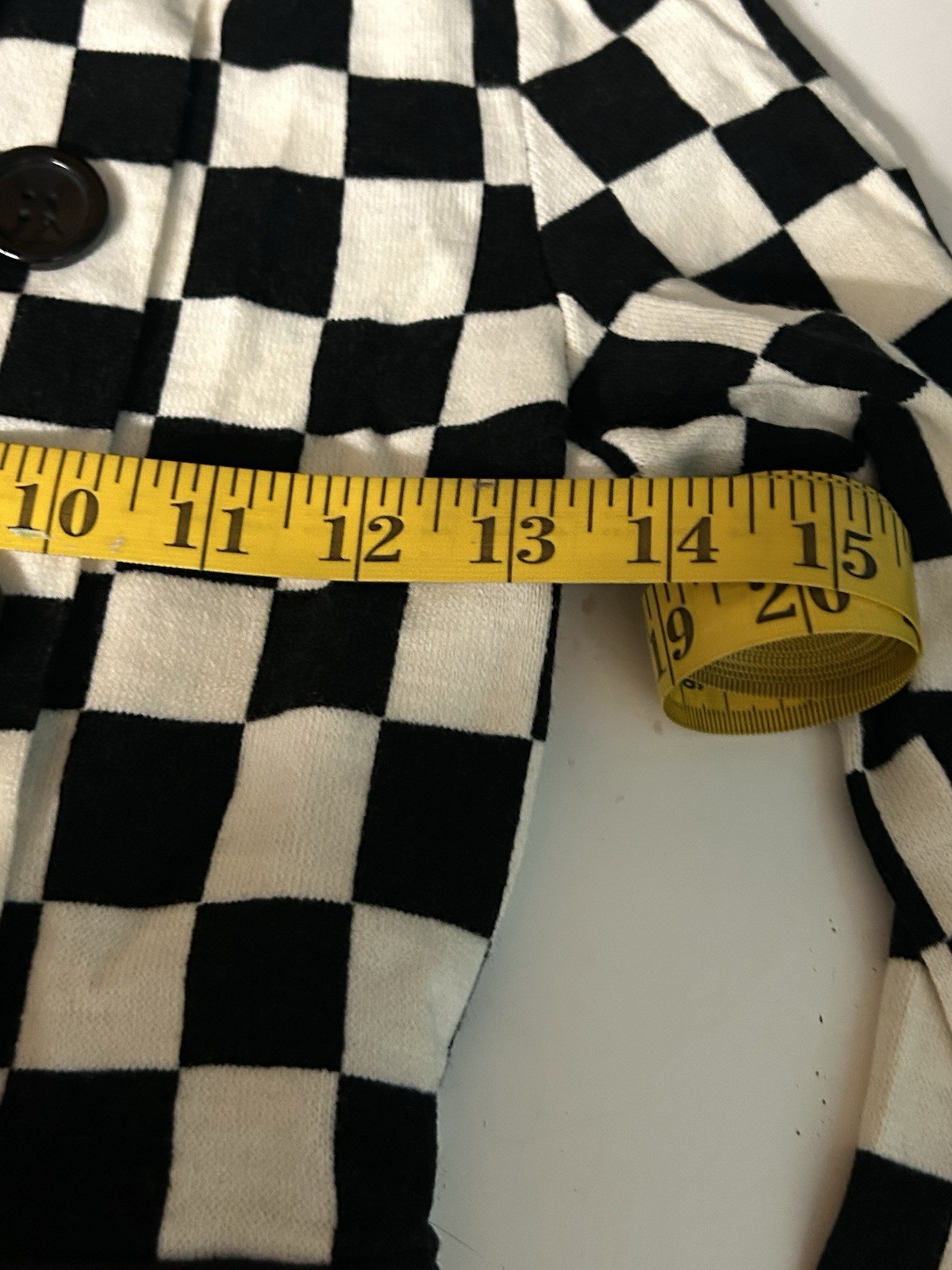 NEW Voodoo Vixen Checkered Retro Mod 60s Knit Dress Funky Small Pinup Punk