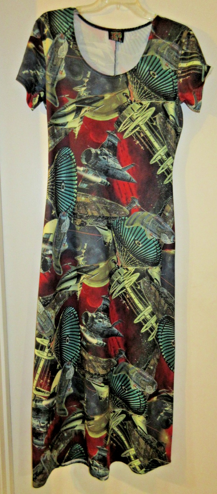 Tripp NYC Daang Goodman Long Spaceship Space Travel Scifi Dress S or M See Desc