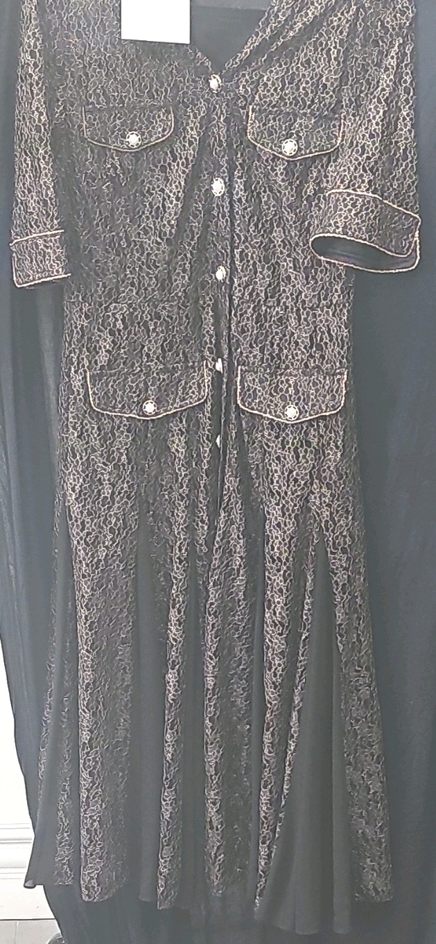 CHANEL Lace Vintage Dress