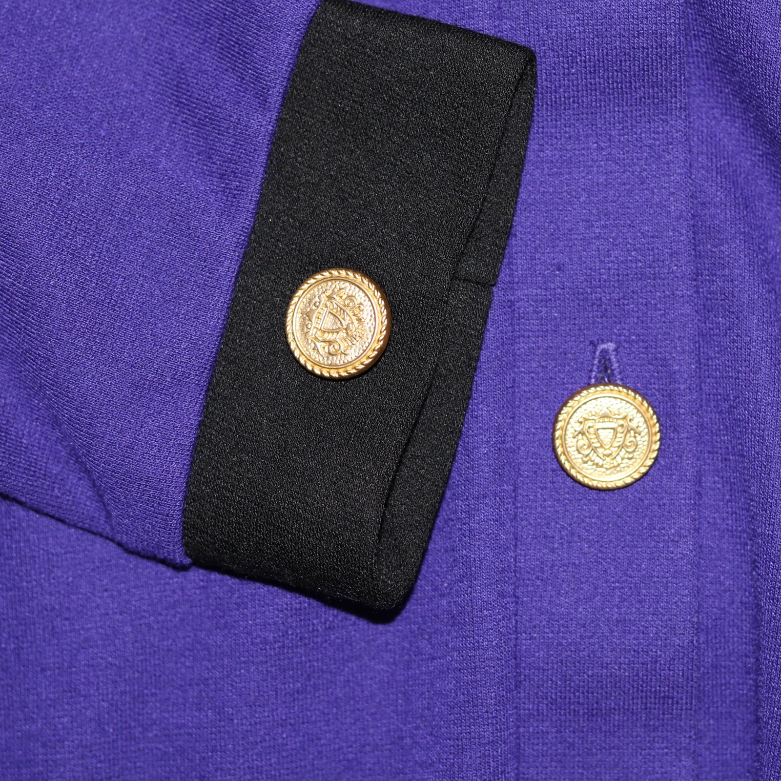 Vintage 80’s Amato Purple Midi Dress Deadstock – Power Witch Vibes