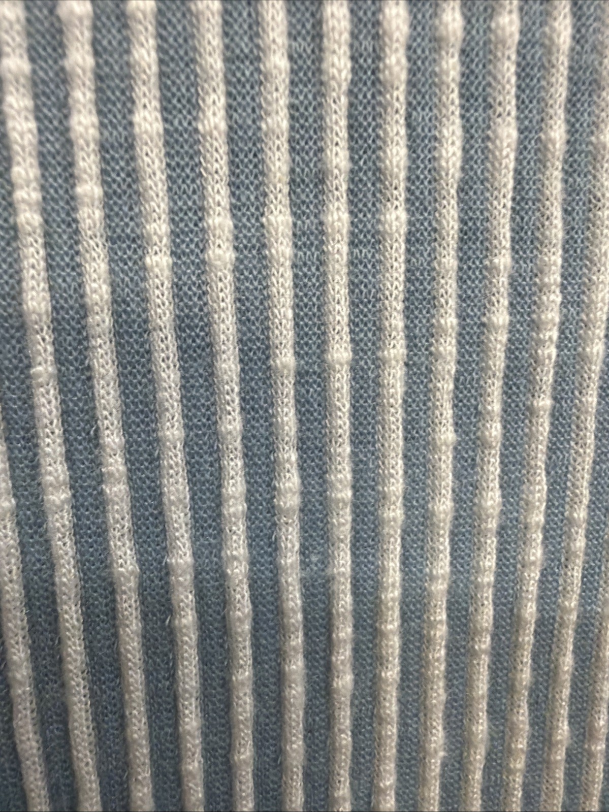 Sleeveless Tank Dress – Green Envelope Blue white stripe sz Large Summer USA