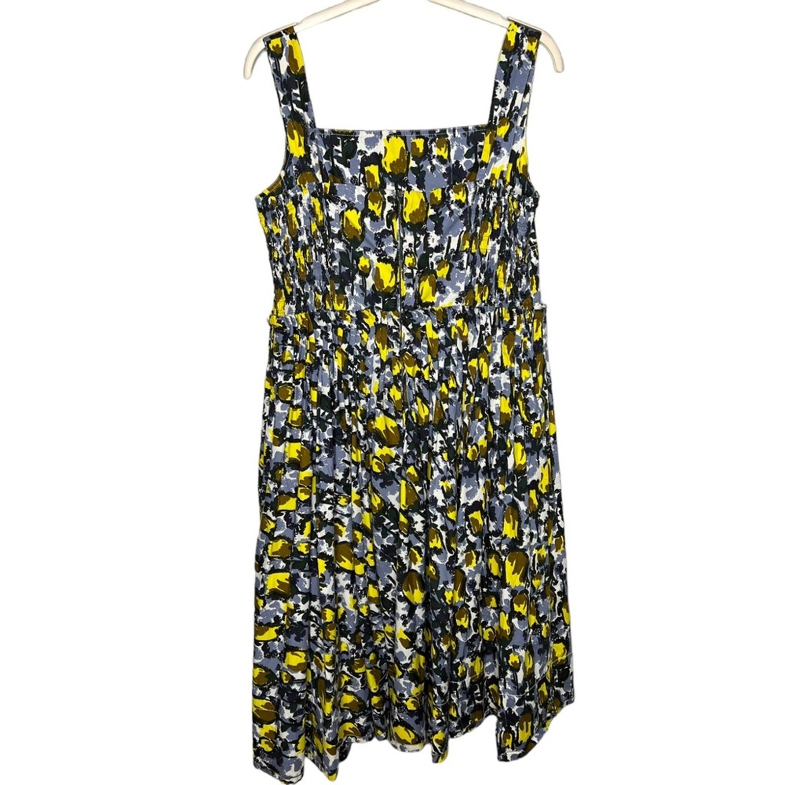 Marni Citrus Full Skirt Dress