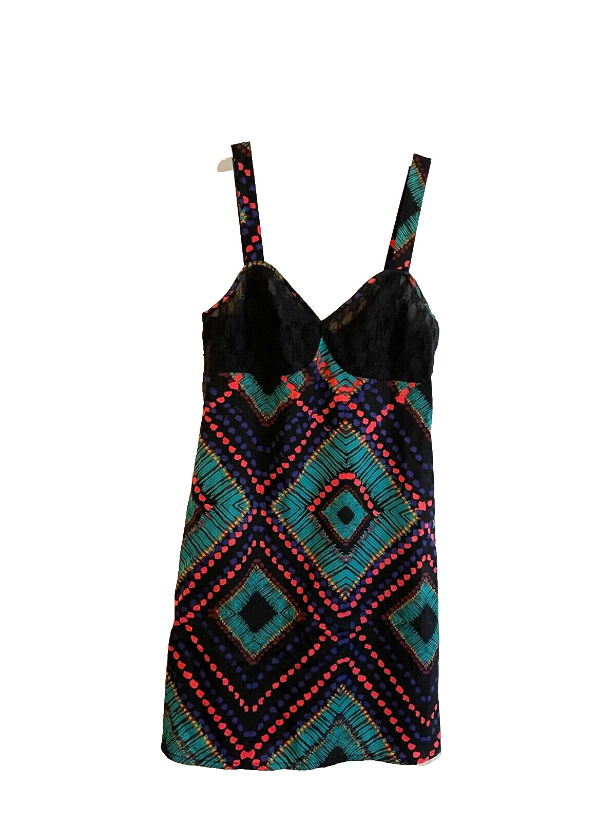 Lottie & Holly (Tilly’s) Black Print Short Sundress Dress Junior Size XS