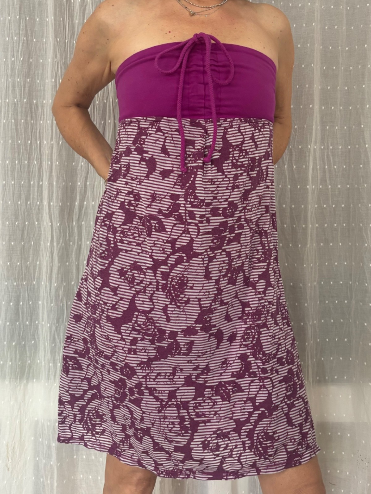 Hard Tail summer dress, halter or strapless