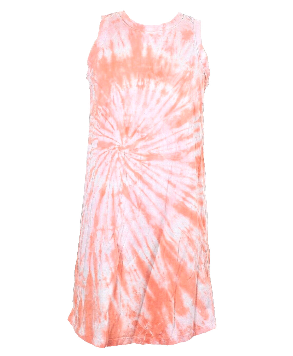 J.Crew Midi Tank Dress Tie Dye Summer Peach Creamsicle Daily Shirt Dress Sz Sm