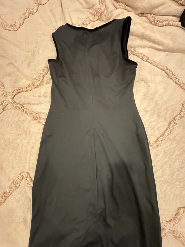 Finity Long Black Dress Size Large Womens