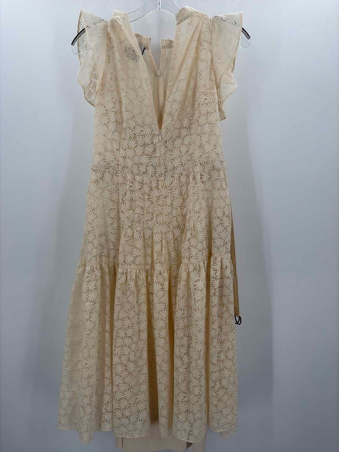 Pre-Owned Akris Punto Ivory Size 6 Maxi Sleeveless Dress