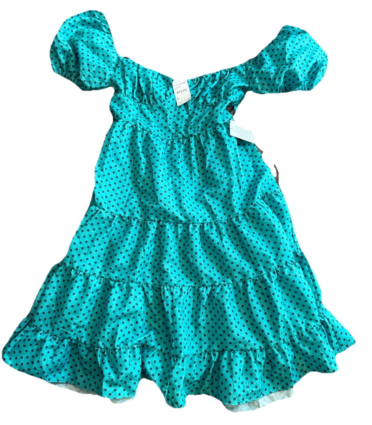 Women’s Polka Dot Short Sleeve Dress Size XL New With Tags Nordstrom Backless