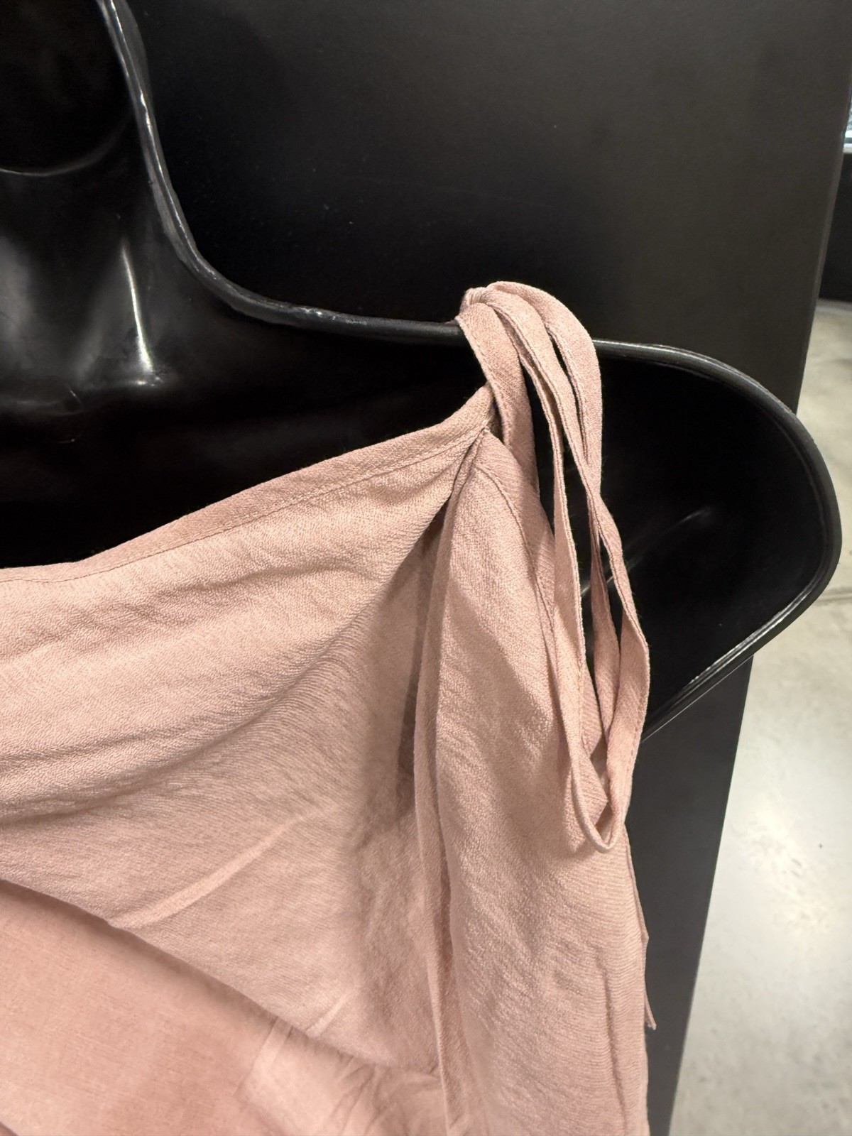 Acne Studios Women’s US 4/EU 36 Wrap Tunic Dress Mauve Pink FN-WN-DRES000990 New