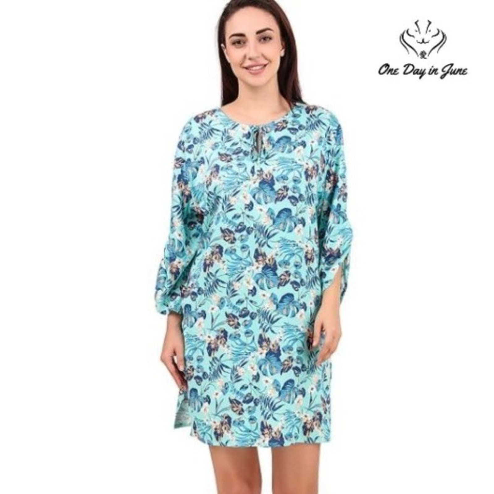 BoheeWohee Bohemian Vintage Shift Dress Size L