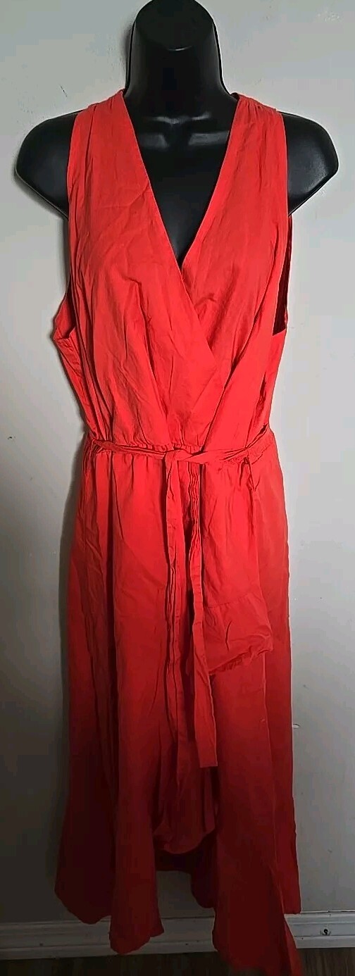 JESSICA LONDON Sleeveless Belted Dress Size 18W Excellent Condition