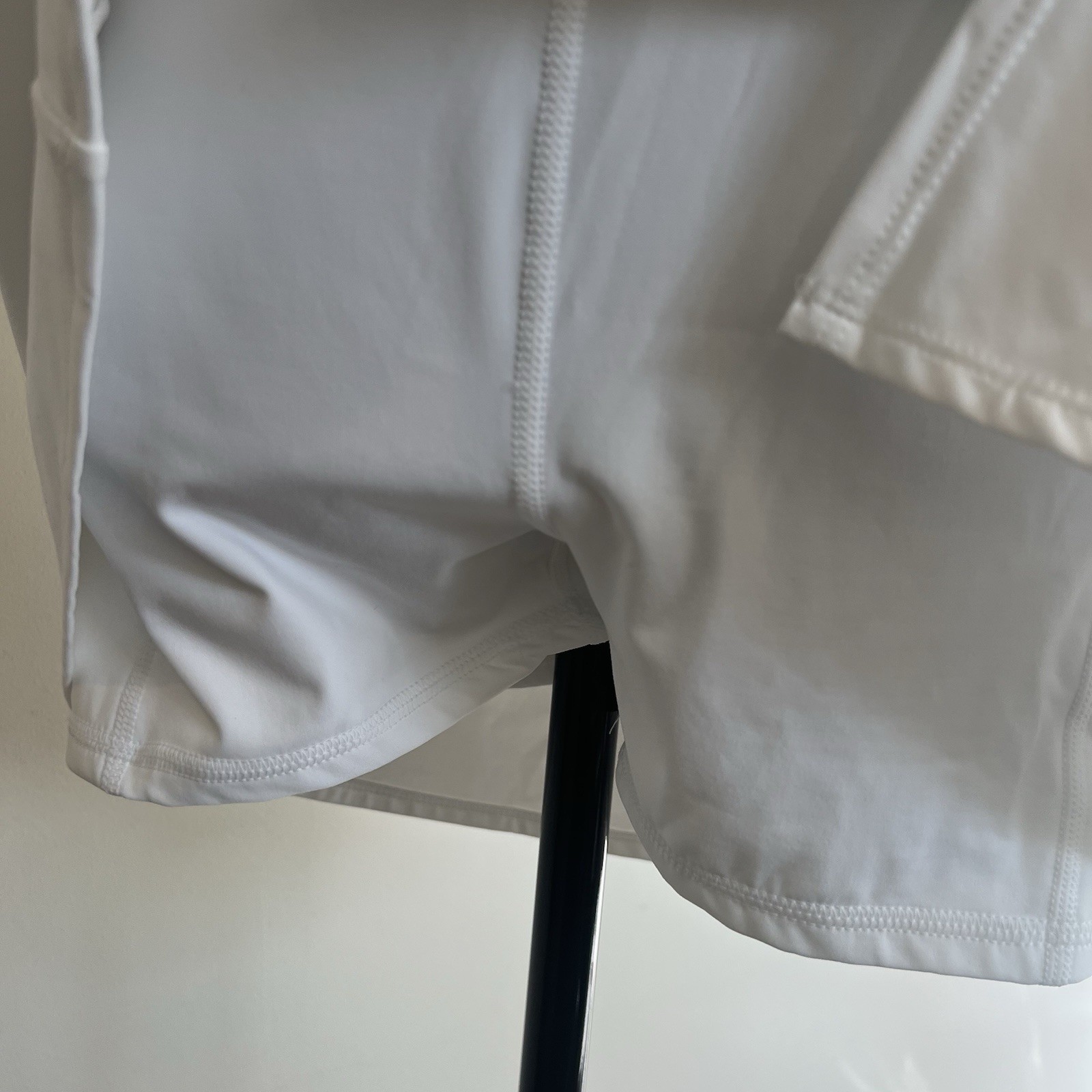 Joy Lab NWT True White Active Dress Built in Shelf Bra and Shorts X-Back L