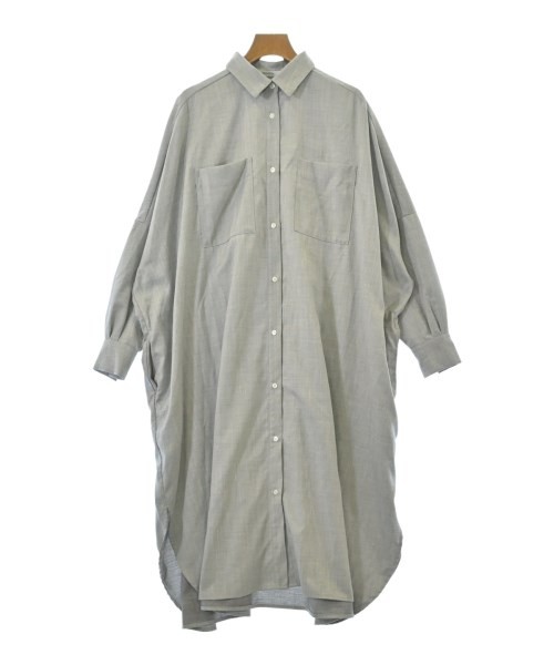 OPAQUE.CLIP Shirt Dresses Gray 36(Approx. S) 2200626985028