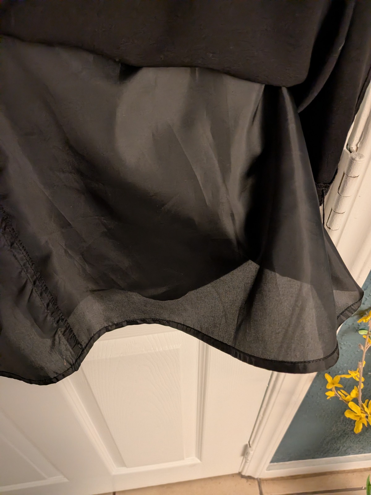 Calvin Klein LBD, Slightly Flared, Keyhole Neck With Hook, Back Zip, Lined Sz 8