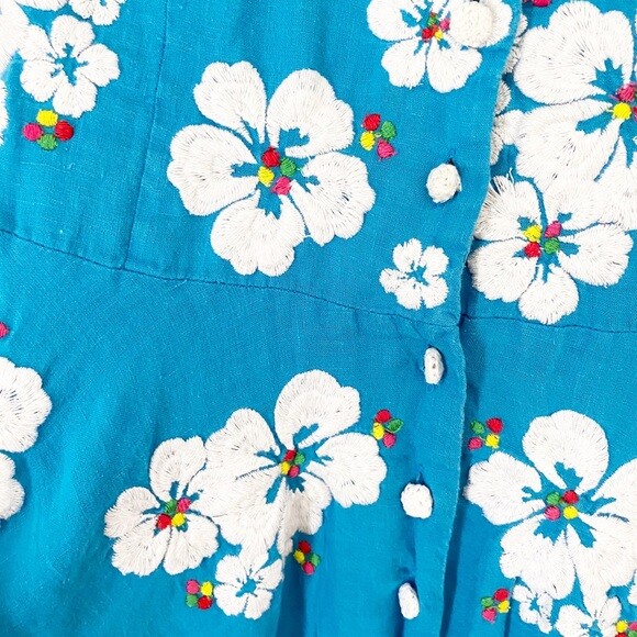 All Things Mochi Kay Dress in blue