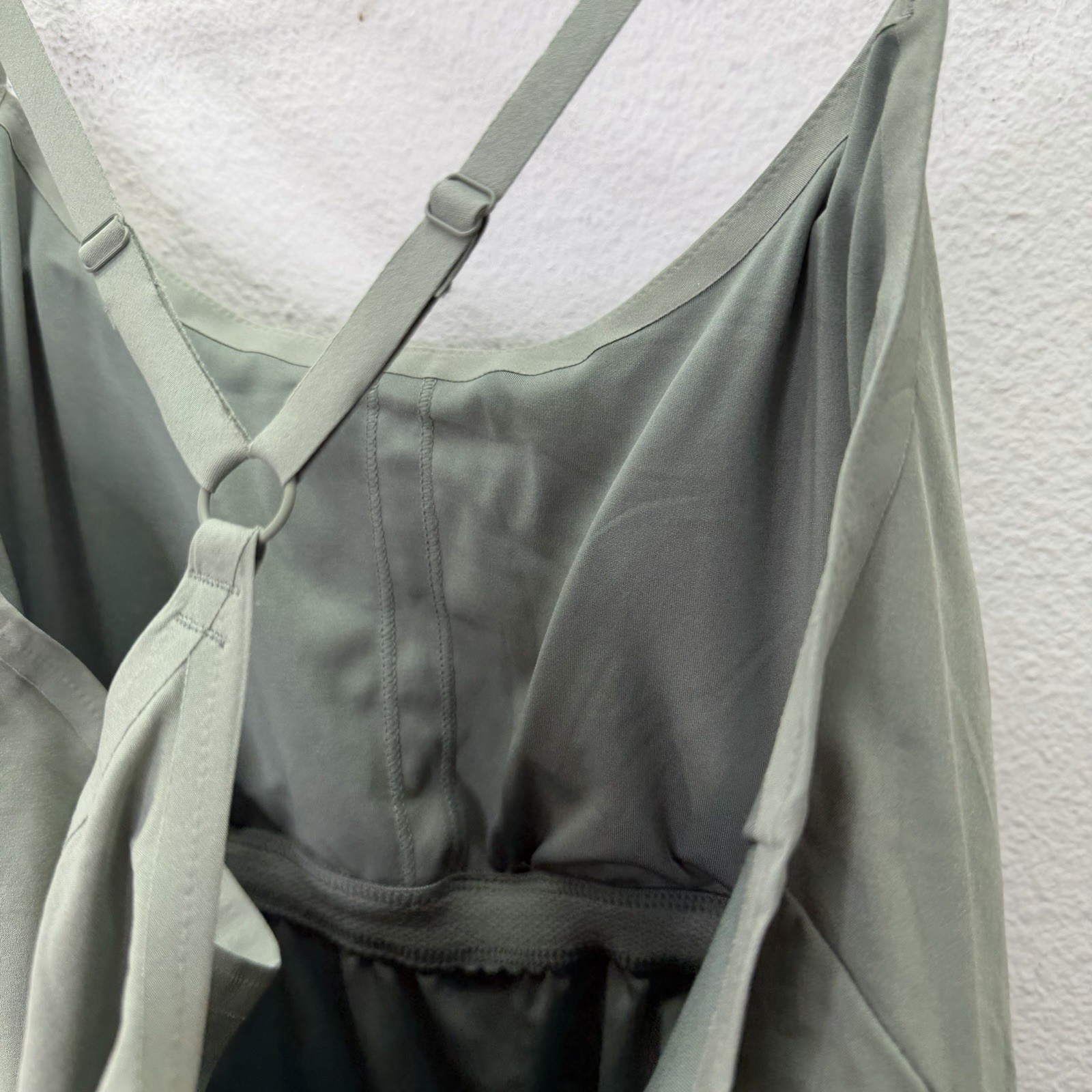 Outdoor Voices The Exercise Dress Sage Green Athletic Lined Sporty Tennis Golf L