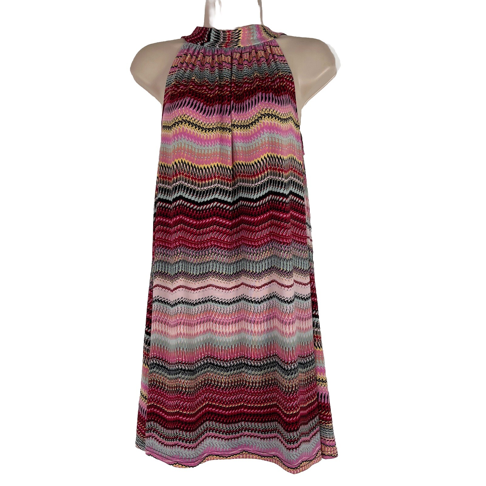 Women’s Shift Dress Size Medium Sleeveless Lightweight Sundress Above Knee Mini